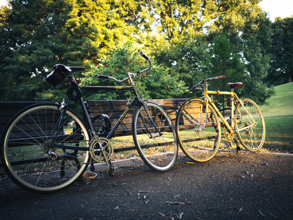 ビンテージ自転車たち