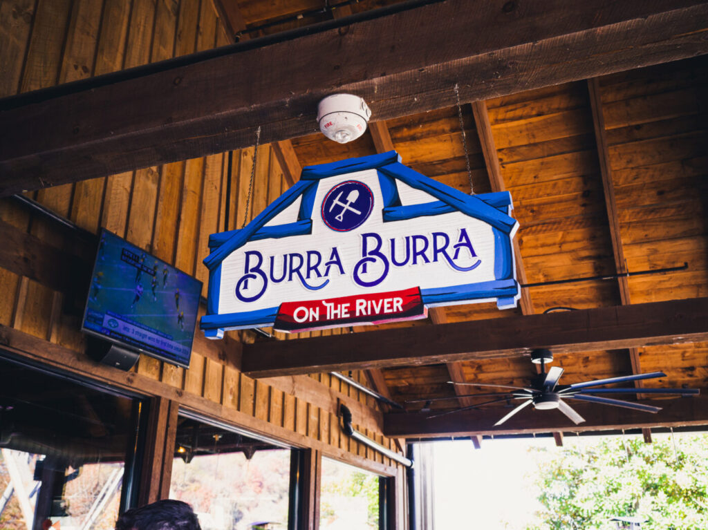 Burra Burraで昼食