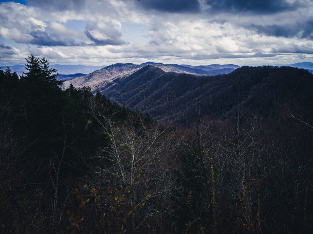 遠くも山