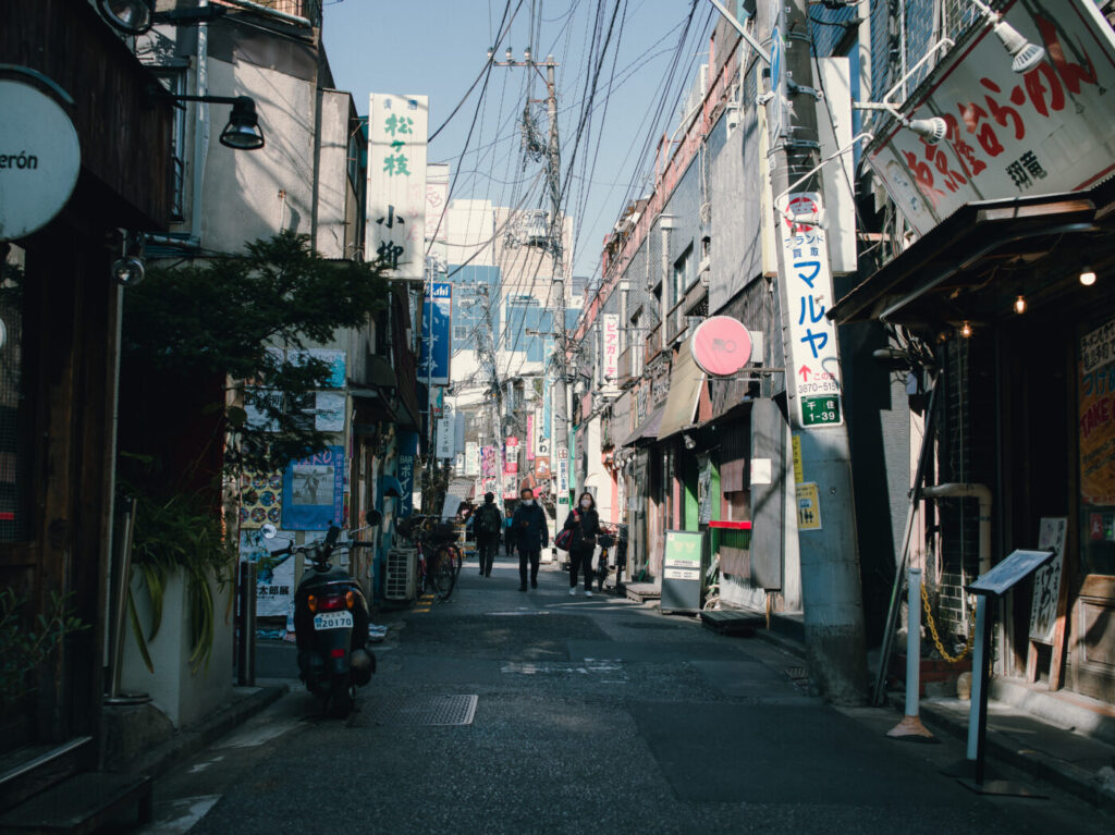 北千住の飲み屋街